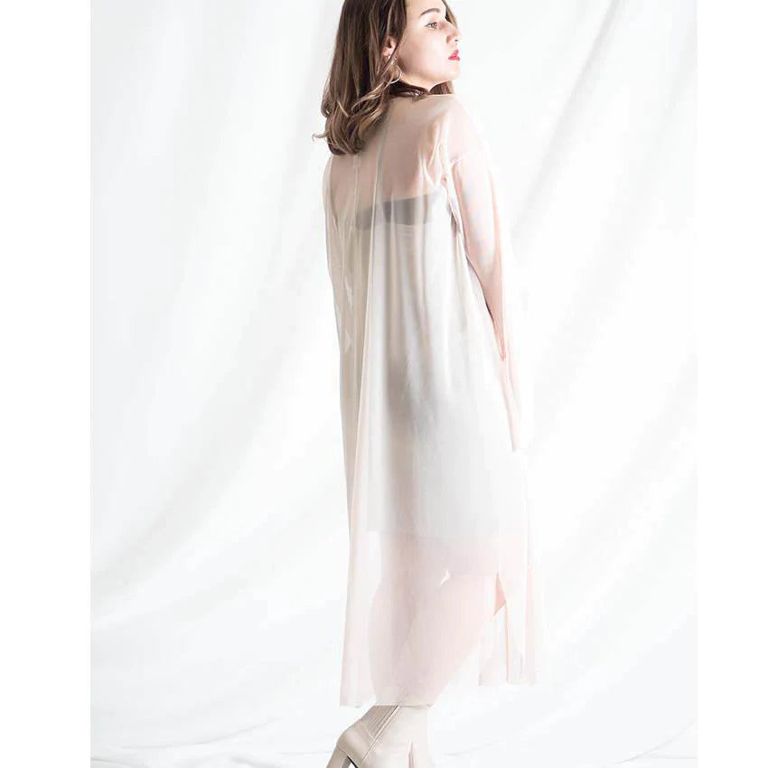 チュールワンピース